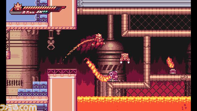 【無料】『Gravity Circuit』Epic Gamesストアで配布スタート。Steamで圧倒的に好評の『ロックマンX』ライクの2Dアクション【10/17まで】