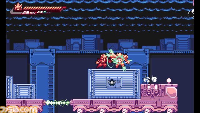 【無料】『Gravity Circuit』Epic Gamesストアで配布スタート。Steamで圧倒的に好評の『ロックマンX』ライクの2Dアクション【10/17まで】