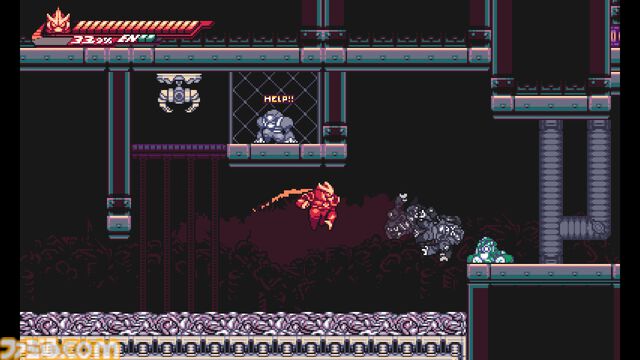 【無料】『Gravity Circuit』Epic Gamesストアで配布スタート。Steamで圧倒的に好評の『ロックマンX』ライクの2Dアクション【10/17まで】