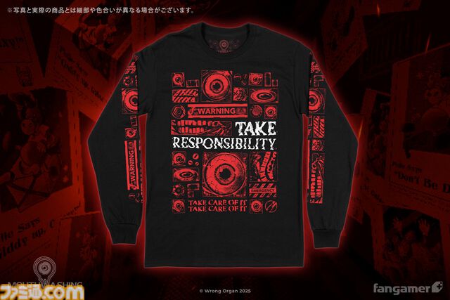 『Mouthwashing』“責任を果たせ”Tシャツの禍々しさがすごい。『UNDERTALE』『OMORI』などTGS2025で先行販売されたアイテムがFangamerオンラインショップで発売