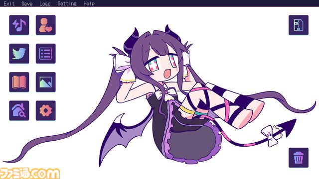 『ゆんゆん電波シンドローム』電波ソングで怪文書を投稿するリズムアドベンチャー体験版が配信。隠し曲含む10曲以上をひと足先に楽しめる