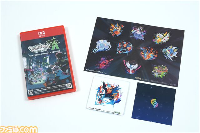 楽天ブックス『Pokémon LEGENDS Z-A』の早期購入特典がスゴい。メガリザードンXやメガチルタリスなど選べる計10種のアクリルコースターを用意、さらにオリジナル配送パックでお届けも！