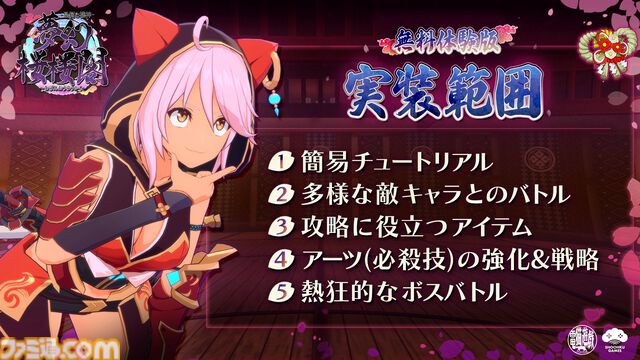 『夢幻桜楼閣』猫耳フードがかわいい褐色少女のローグライト3Dアクション。チュートリアルからボスバトルまでひと通り遊べる体験版がSteamで配信