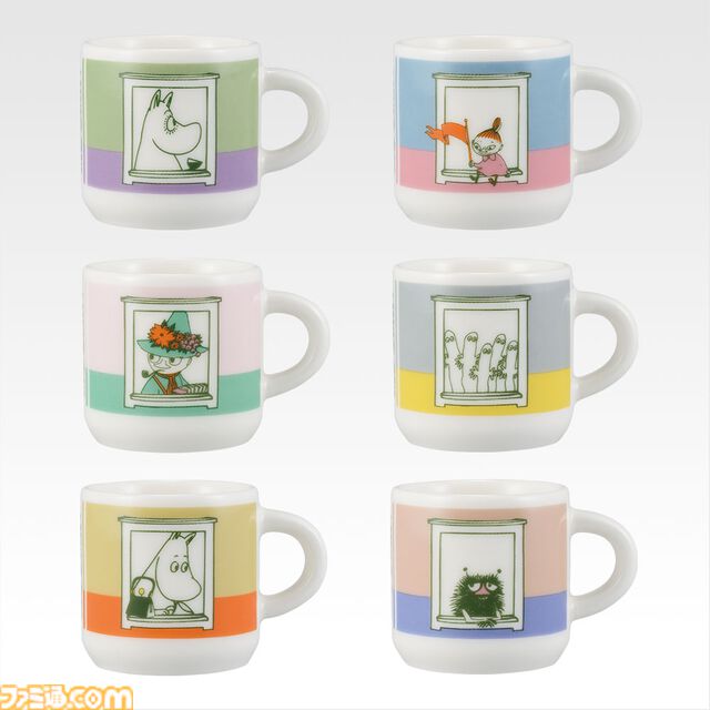 『ムーミン』一番くじが本日（10/11）発売。ムーミンやしき型のティーポットが登場。ドアから顔をのぞかせるムーミンがかわいい