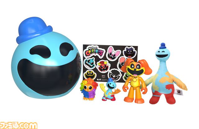 『ポピープレイタイム』公式ポップアップストア開催。ゲーム内の世界を再現したパネルや巨大ハギーワギーぬいぐるみなどを展示、新作含む60種以上のグッズがラインアップ