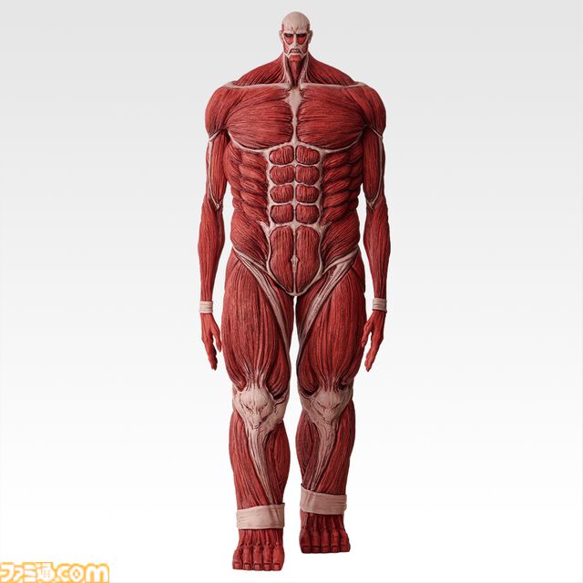 『進撃の巨人』一番くじが本日（10/10）発売。獣の巨人とリヴァイ兵長、因縁の組みあわせがフィギュアに