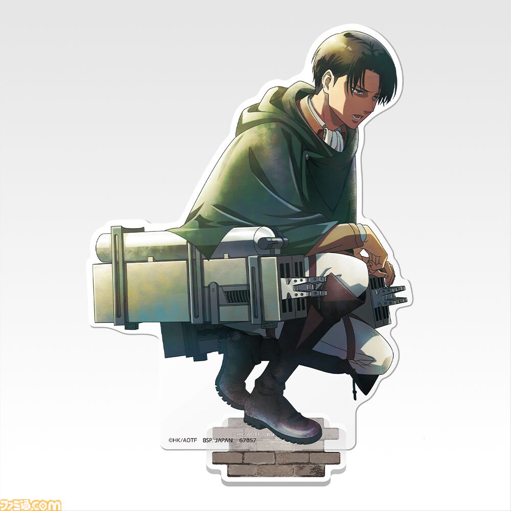 進撃の巨人』一番くじが本日（10/10）発売。獣の巨人とリヴァイ