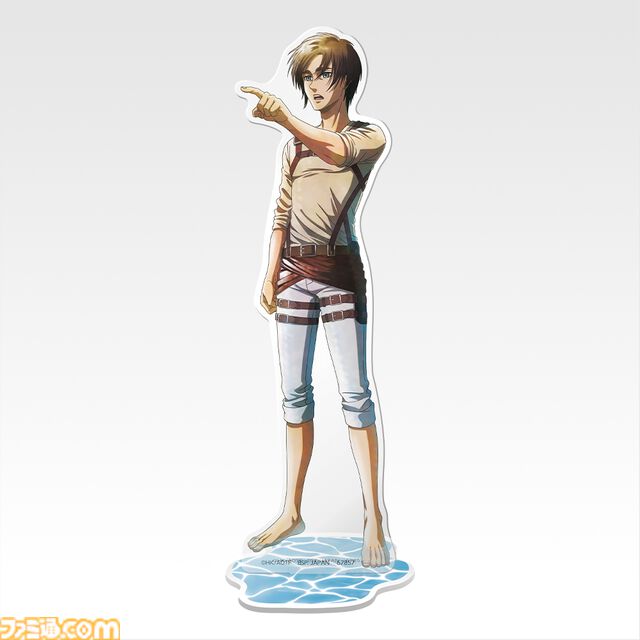 『進撃の巨人』一番くじが本日（10/10）発売。獣の巨人とリヴァイ兵長、因縁の組みあわせがフィギュアに