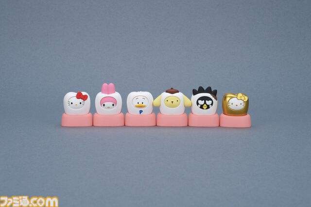 【サンリオ】ハローキティやマイメロディたちが歯になっちゃった!? サンリオのユニークなフィギュアがカプセルトイで11月下旬に発売