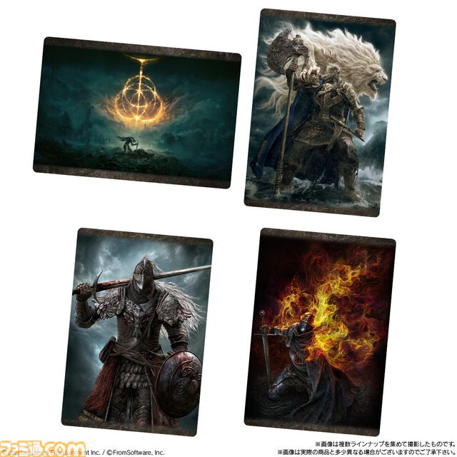 『エルデンリング』カード付きウエハースが10月13日に発売決定。表裏デザインが異なり、魔女ラニのカードの裏面には印象的な“暗月の指輪”が