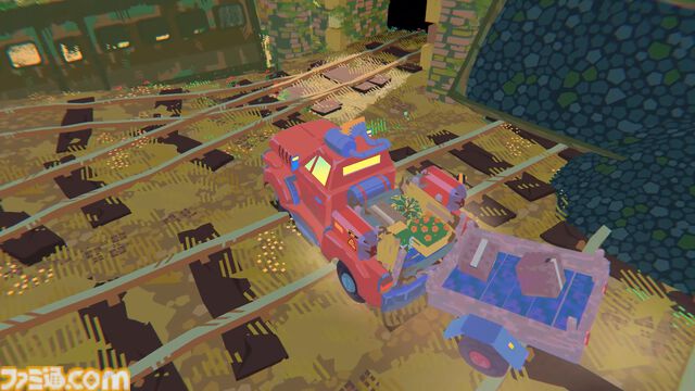 『トラックフル』物理演算と戦いながらトラックで荷物を運ぶ配達アドベンチャー。体験版が配信