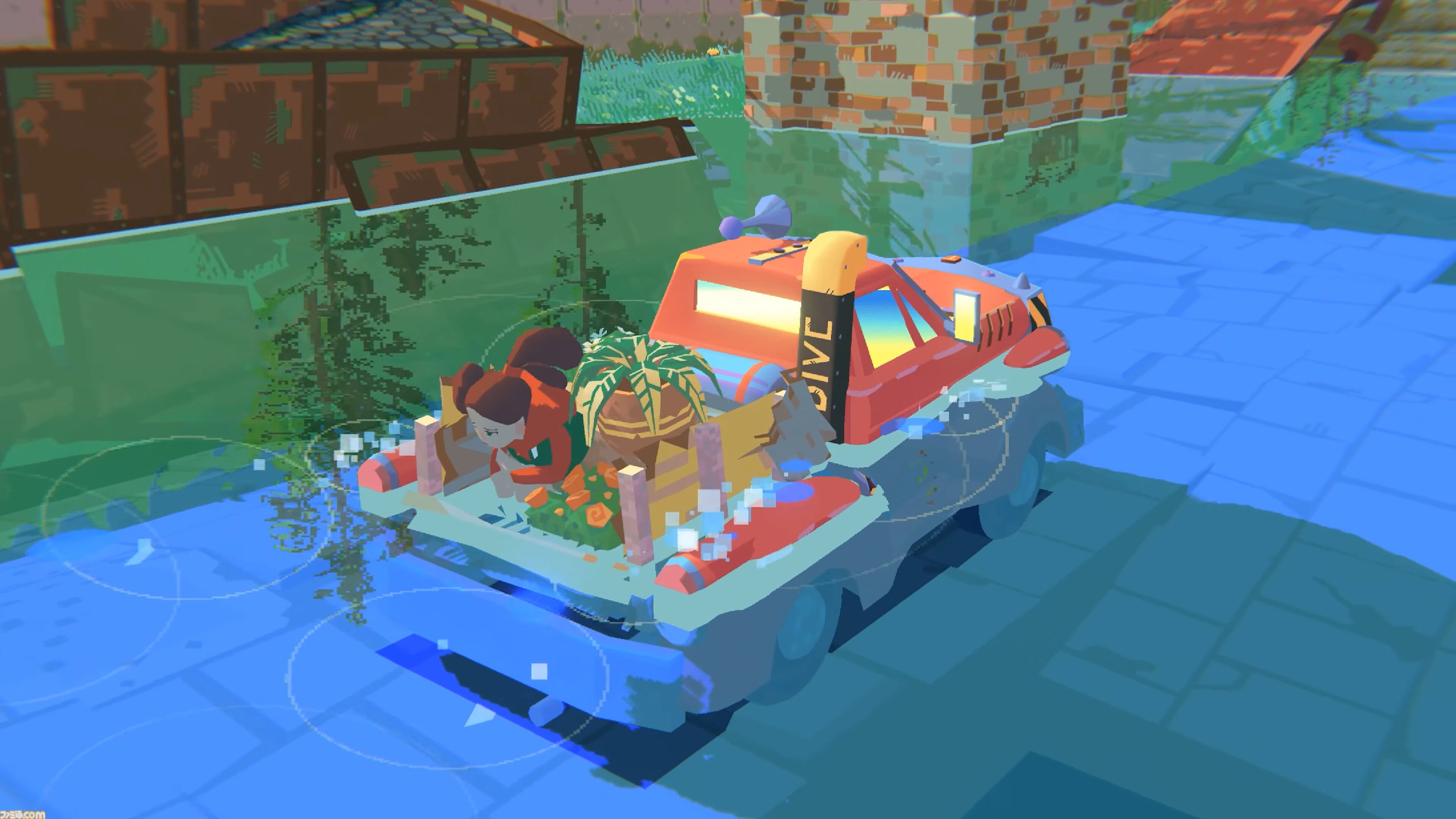 『トラックフル』物理演算と戦いながらトラックで荷物を運ぶ配達アドベンチャー。体験版が配信