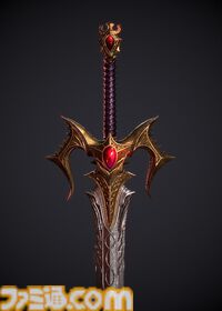 『リネージュ』1/2スケールリアル真冥王の執行剣をオークション販売。ファンタジー武器屋タクミアーマリーとのコラボが開催中