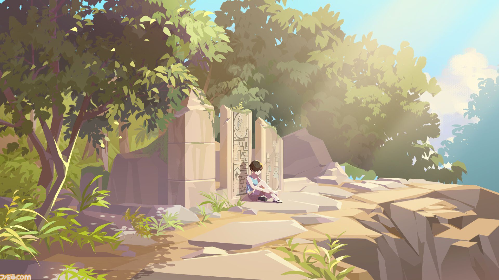 『OPUS: Prism Peak』記憶喪失の少女と出会ったおじさんが謎を解きながら帰り道を探すアドベンチャー。体験版が本日（10/14）より配信