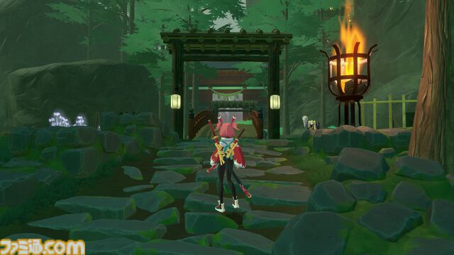 『炎姫』立体弾幕を避けてコンボを決めていく日本アニメ風の3Dアクションゲーム。ボスバトルがプレイできる体験版が本日（10/14）配信