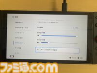 アクセシビリティの画面を写している