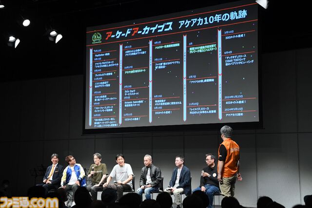 『アケアカ』10周年記念イベントリポート。アワード授賞式では『VS.スーパーマリオブラザーズ』が特別賞を受賞。桜井政博×神谷英樹の対談やオーケストラコンサートなどで魅力を堪能