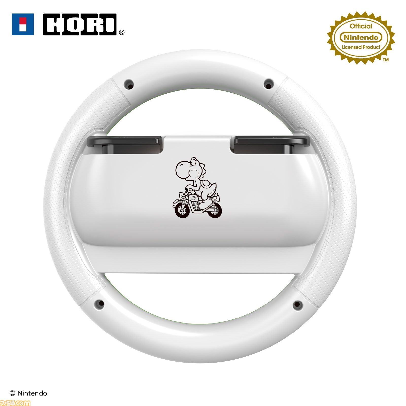 マリオカート ワールド』をドライブ感覚で楽しめるハンドル