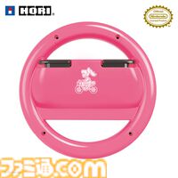 『マリオカート ワールド』をドライブ感覚で楽しめるハンドルアタッチメントがホリより発売。マリオ、ルイージ、ピーチ、ヨッシーの4種がラインアップ