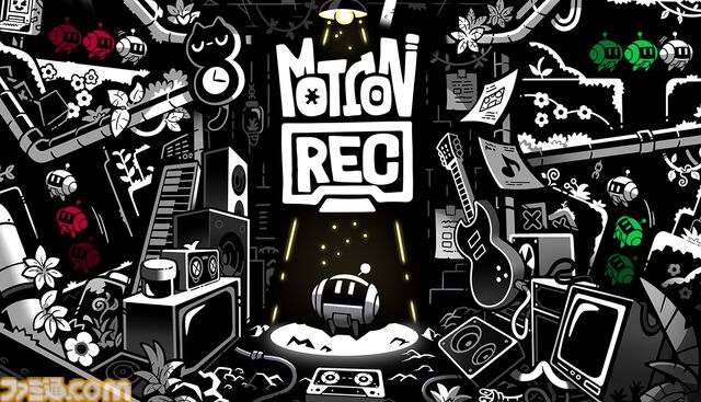 『MotionRec』自分の動きを記録・再生して道を切り拓くレコードパズルアクション。『ポケカ』『DELTARUNE』デザイナーの新キーアート公開