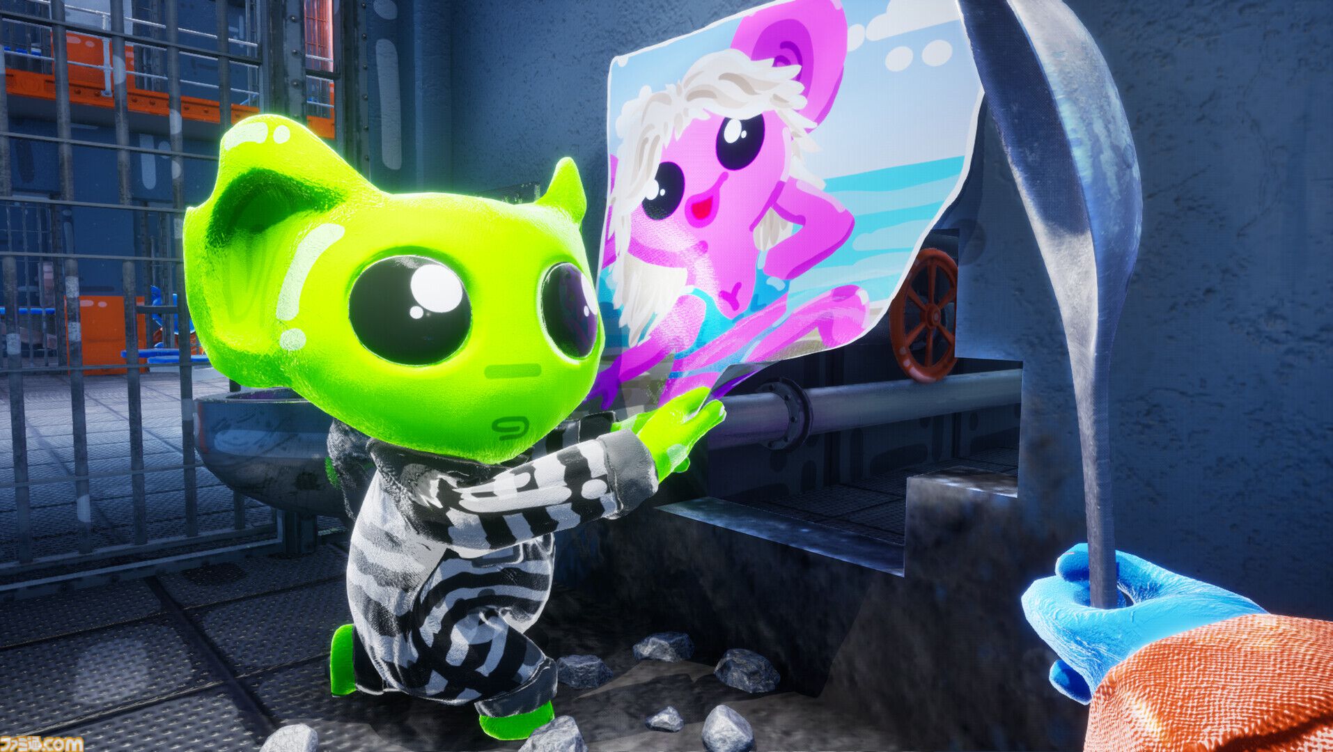 『CUFFBUST』ハチャメチャすぎるマルチプレイ脱獄ゲームが本日（10/15）発売。隠密、ゴリ押し、仲間との協力から裏切りまでなんでもアリ。自分でマップを作ってプレイもできる
