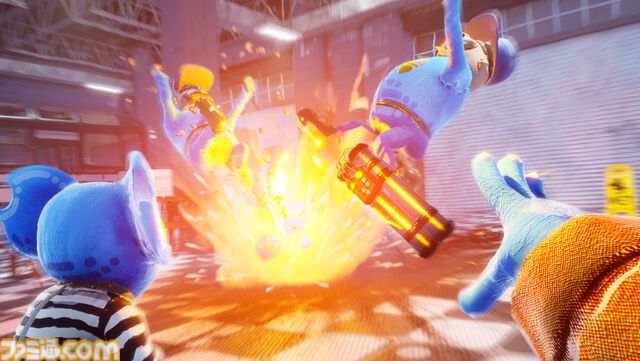 『CUFFBUST』ハチャメチャすぎるマルチプレイ脱獄ゲームが本日（10/15）発売。隠密、ゴリ押し、仲間との協力から裏切りまでなんでもアリ。自分でマップを作ってプレイもできる