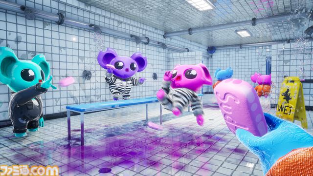 『CUFFBUST』ハチャメチャすぎるマルチプレイ脱獄ゲームが本日（10/15）発売。隠密、ゴリ押し、仲間との協力から裏切りまでなんでもアリ。自分でマップを作ってプレイもできる