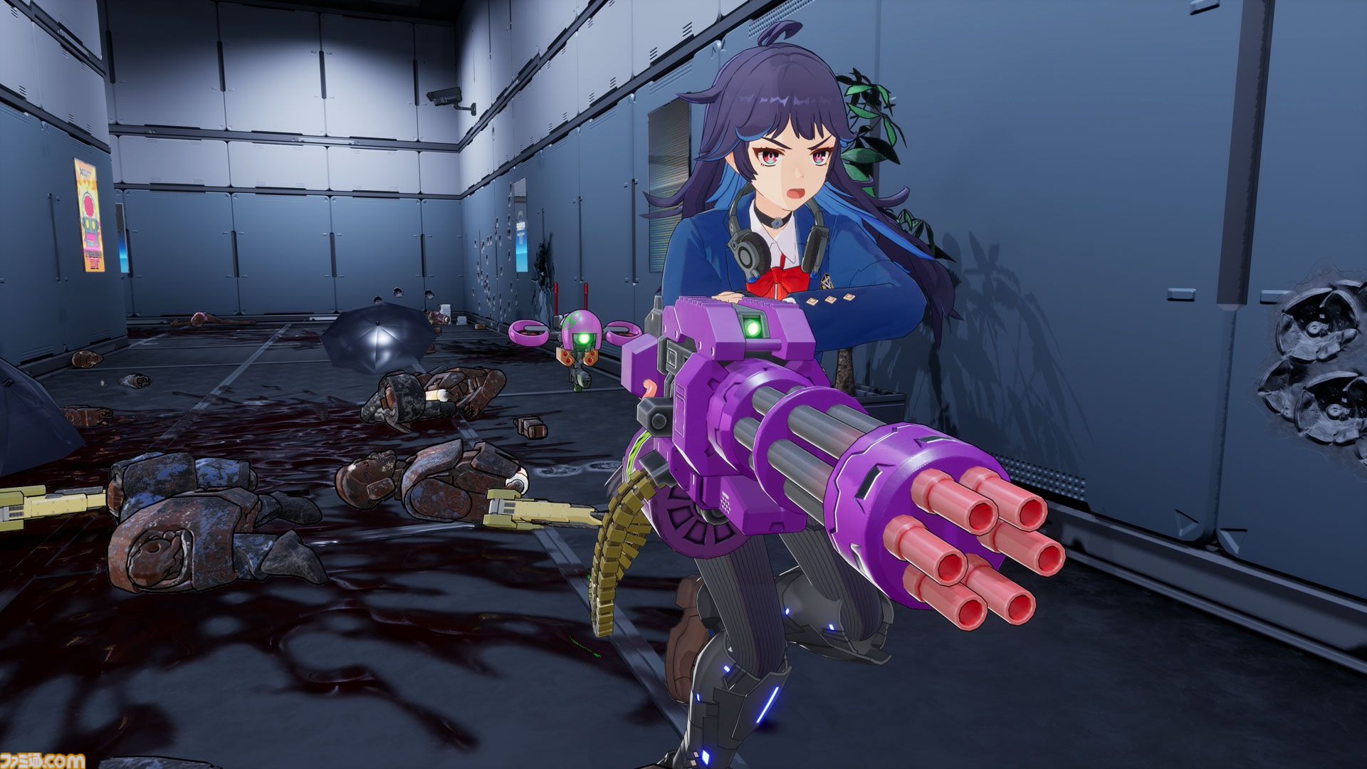 『ゼンシンマシンガール』先行レビュー。改造JKが重火器でブラック企業にカチコミ。バカゲーだと思ったら超硬派ガンアクションで20時間超を溶かした話