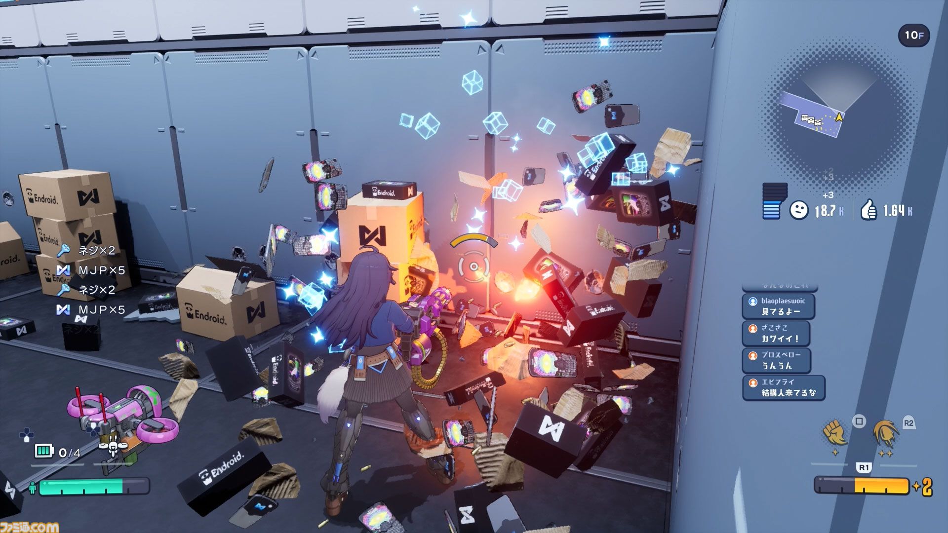 『ゼンシンマシンガール』先行レビュー。改造JKが重火器でブラック企業にカチコミ。バカゲーだと思ったら超硬派ガンアクションで20時間超を溶かした話