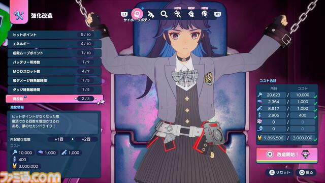 『ゼンシンマシンガール』先行レビュー。改造JKが重火器でブラック企業にカチコミ。バカゲーだと思ったら超硬派ガンアクションで20時間超を溶かした話