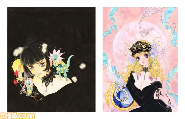 “いのまたむつみ回顧展”が2025年12月5日より開催。『テイルズ オブ』シリーズや『サイバーフォーミュラ』の原画、没後発見された未公開イラストを含む120点以上を展示