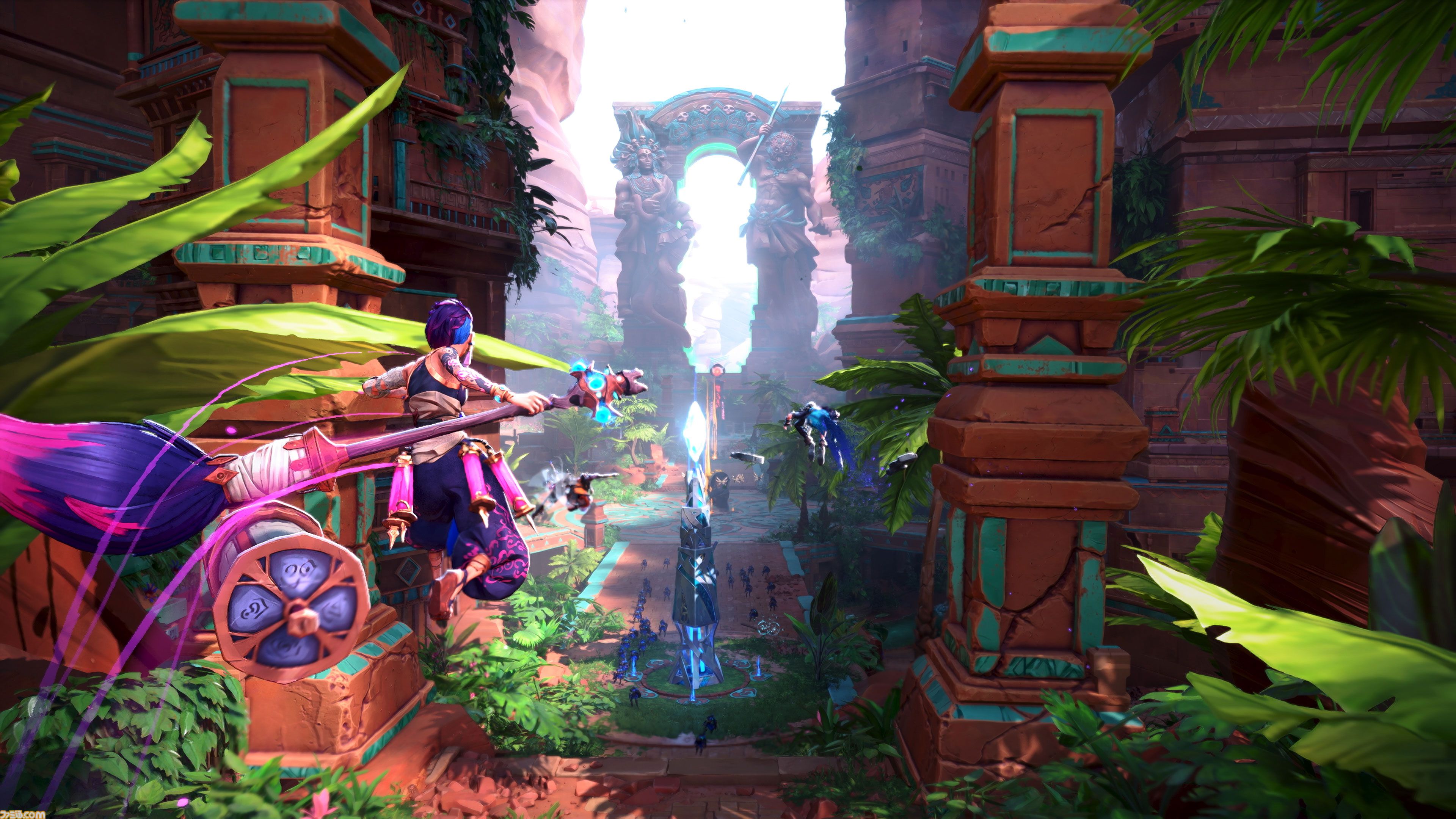 『スペルキャスターズ クロニクルズ』クアンティック・ドリームが手掛ける新作ストラテジーアクション発表。巨人召喚バトルもできる3vs3チーム対戦