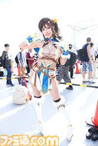【コスプレ】水着姿の『スト6』春麗から、チアガール衣装の『NIKKE』クレイ、『遊☆戯☆王』ブラック・マジシャン・ガールまで。夏コミと同じく“池ハロ2025”でも格ゲーコスがヒットの予感