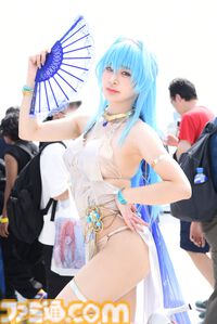 【コスプレ】水着姿の『スト6』春麗から、チアガール衣装の『NIKKE』クレイ、『遊☆戯☆王』ブラック・マジシャン・ガールまで。夏コミと同じく“池ハロ2025”でも格ゲーコスがヒットの予感