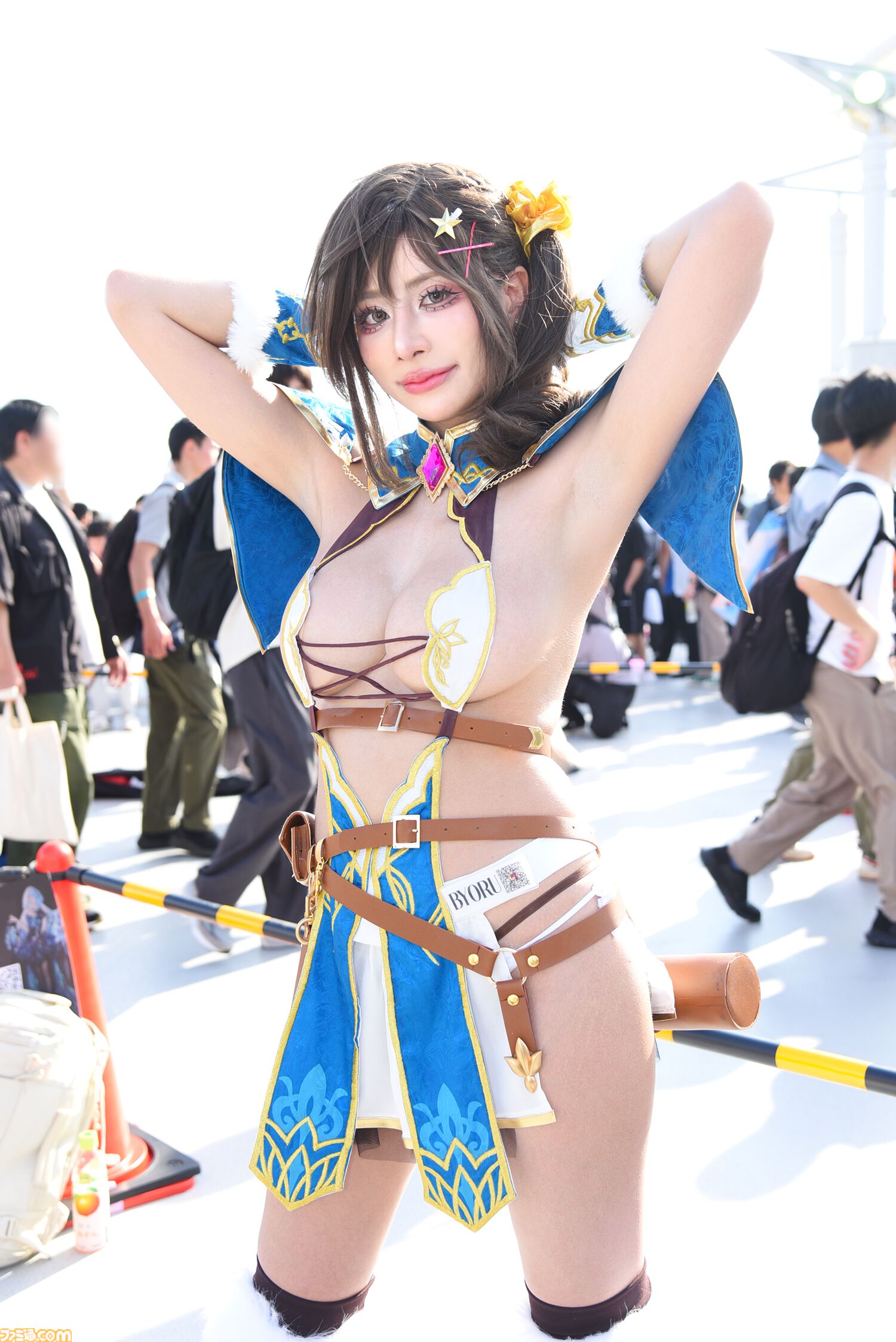 【コスプレ】水着姿の『スト6』春麗から、チアガール衣装の『NIKKE』クレイ、『遊☆戯☆王』ブラック・マジシャン・ガールまで。夏コミと同じく“池ハロ2025”でも格ゲーコスがヒットの予感