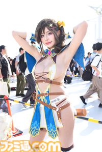 【コスプレ】水着姿の『スト6』春麗から、チアガール衣装の『NIKKE』クレイ、『遊☆戯☆王』ブラック・マジシャン・ガールまで。夏コミと同じく“池ハロ2025”でも格ゲーコスがヒットの予感