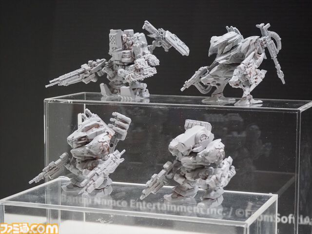 『アーマード・コア6』ボス機体“バルテウス”が食玩プラモで立体化。“全方位ミサイル”など数多のプレイヤーを苦しめた兵装を細部まで再現。試作原型は“全日本模型ホビーショー”で展示