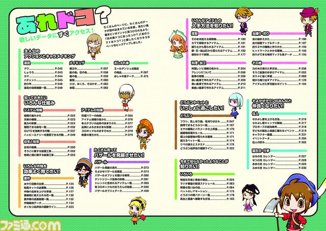 『牧場物語 Let's！風のグランドバザール』公式パーフェクトガイドが本日10/30に発売。実用情報が満載で大充実の544ページ！