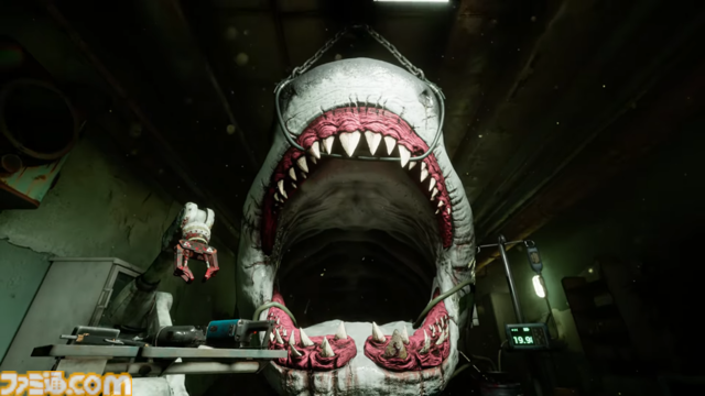サメの歯治療ホラゲ『Shark Dentist』ゲームプレイ映像公開。丸鋸ホワイトニングから治療失敗でサメに食べられてしまう様子まで。最後にはハンマーヘッドシャークらしき姿も
