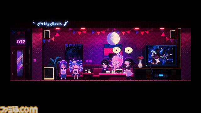 『電気街の喫茶店』可愛いドット絵で描かれるメイド喫茶スローライフのSwitch版が2026年2月26日発売。大阪・日本橋でメイドさんたちとお店を経営