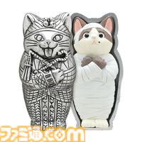 長き眠りから覚めたミイラの猫がフィギュア化。カプセルトイ『ミイラ・キャット』が5月24日発売