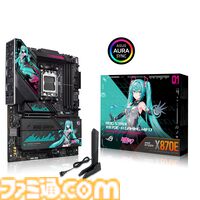初音ミク ✕ ASUSコラボのゲーミングPCパーツの発売が決定。ミクのイラストやイメージカラーを採用した、スタイリッシュなパーツが多数ラインアップ。“TUF Gaming × 初音ミク”の再販も