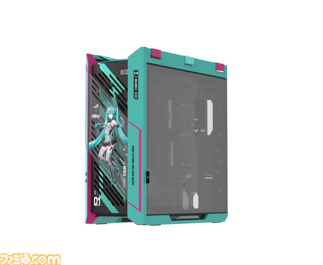 初音ミク ✕ ASUSコラボのゲーミングPCパーツの発売が決定。ミクのイラストやイメージカラーを採用した、スタイリッシュなパーツが多数ラインアップ。“TUF Gaming × 初音ミク”の再販も