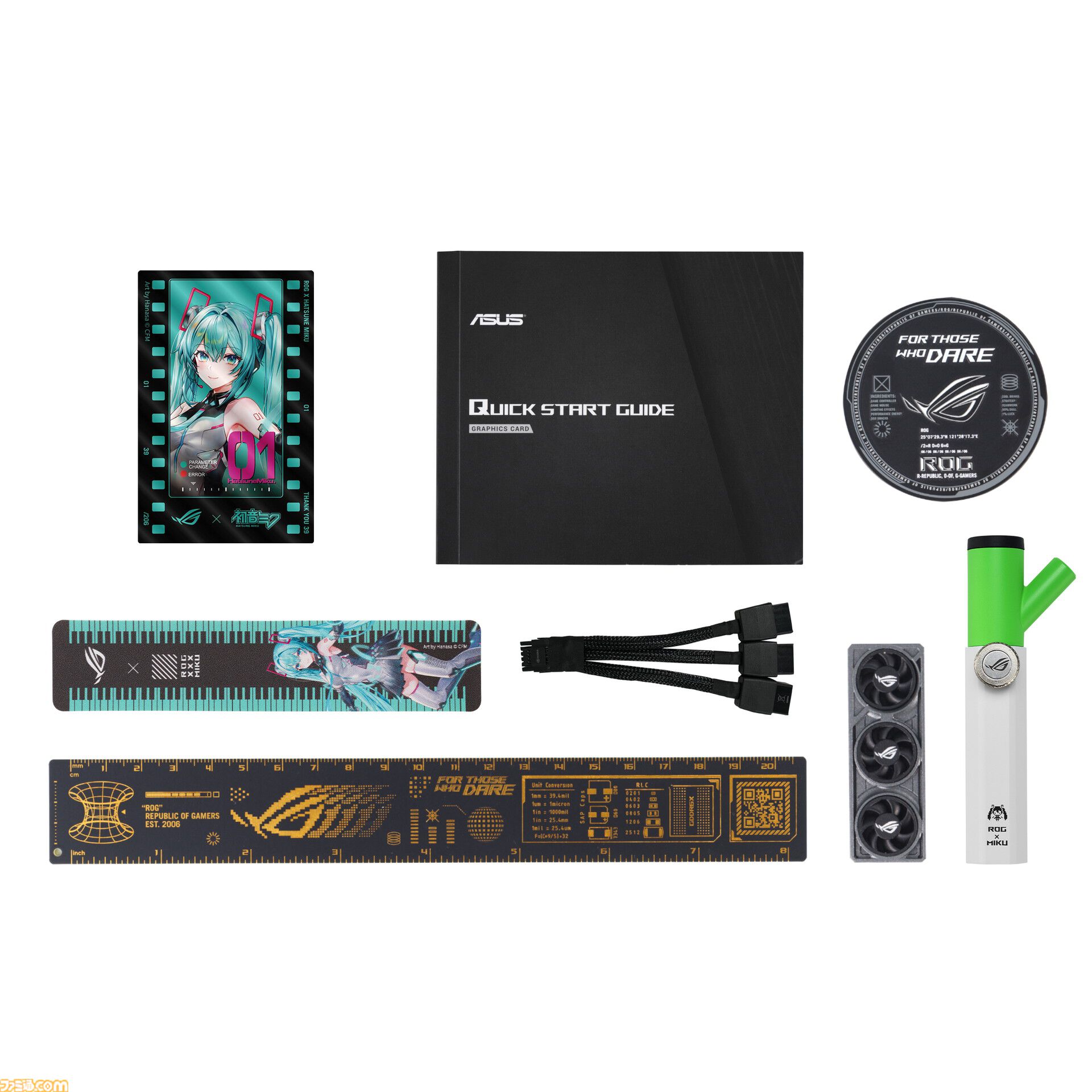 初音ミク ✕ ASUSコラボのゲーミングPCパーツの発売が決定。ミクの