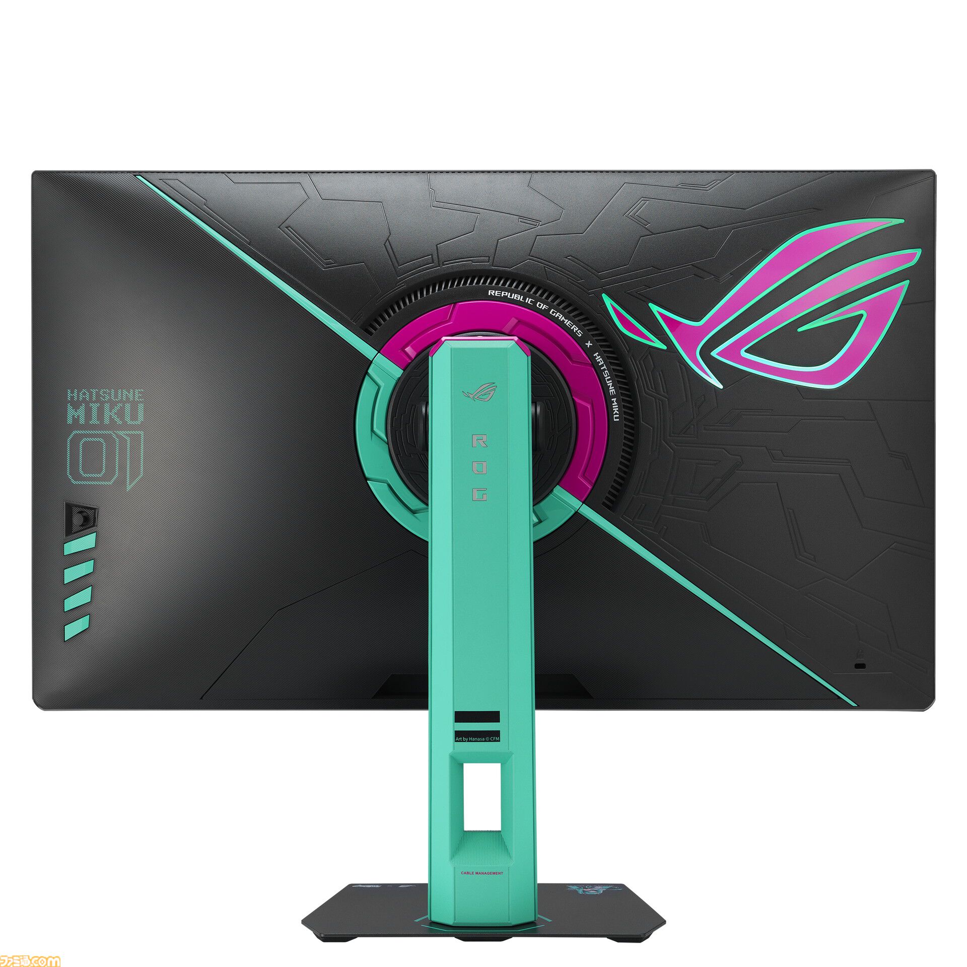 ASUS ROG×初音ミク 初回購入特典 限定ノベルティ アクリルスタンド