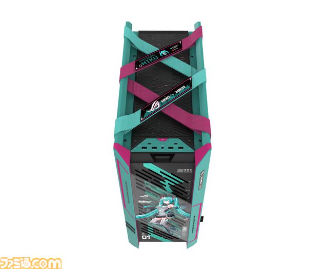 初音ミク ✕ ASUSコラボのゲーミングPCパーツの発売が決定。ミクのイラストやイメージカラーを採用した、スタイリッシュなパーツが多数ラインアップ。“TUF Gaming × 初音ミク”の再販も