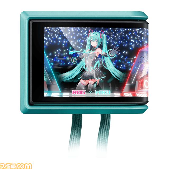初音ミク ✕ ASUSコラボのゲーミングPCパーツの発売が決定。ミクのイラストやイメージカラーを採用した、スタイリッシュなパーツが多数ラインアップ。“TUF Gaming × 初音ミク”の再販も