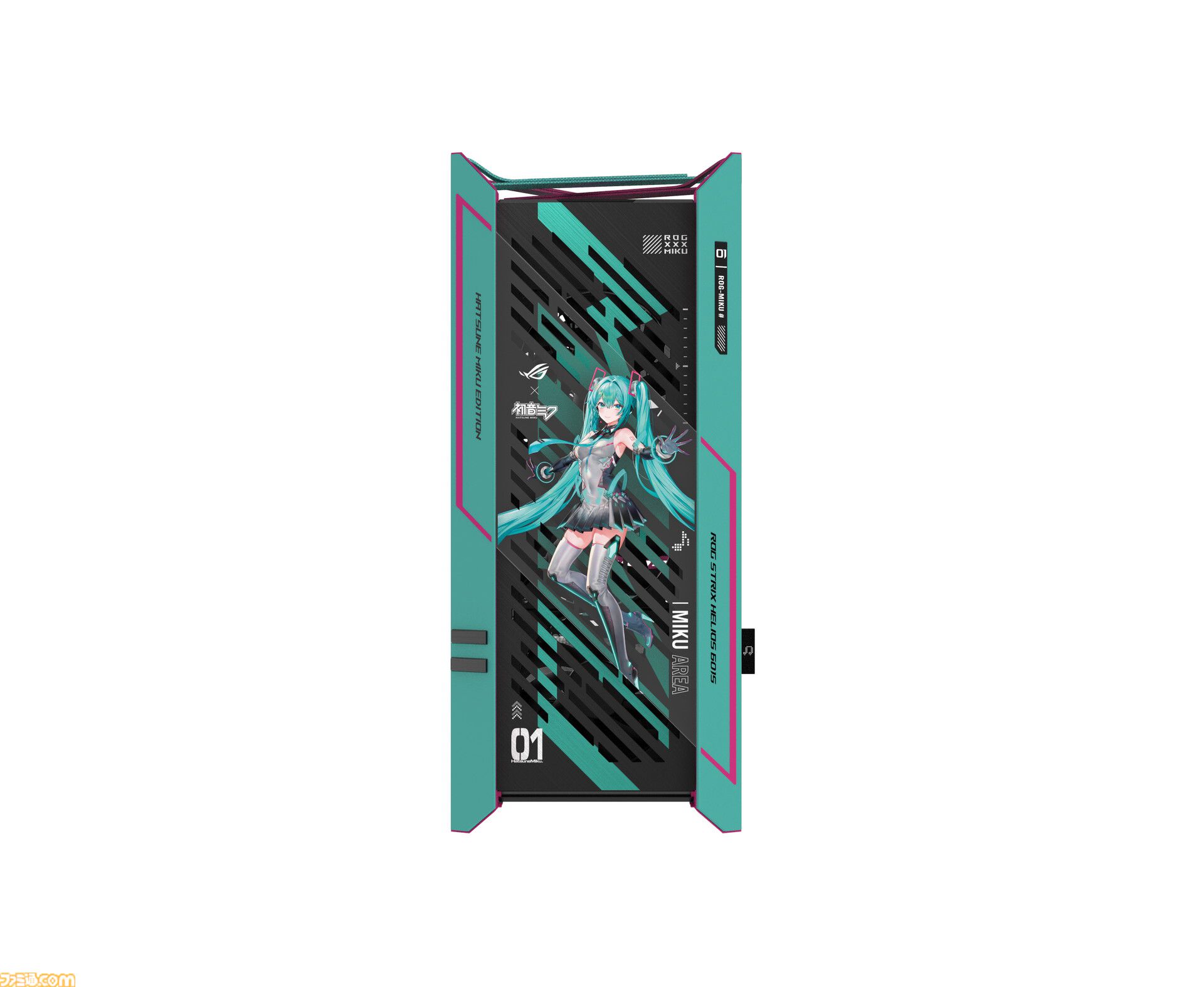 初音ミク ✕ ASUSコラボのゲーミングPCパーツの発売が決定。ミクの