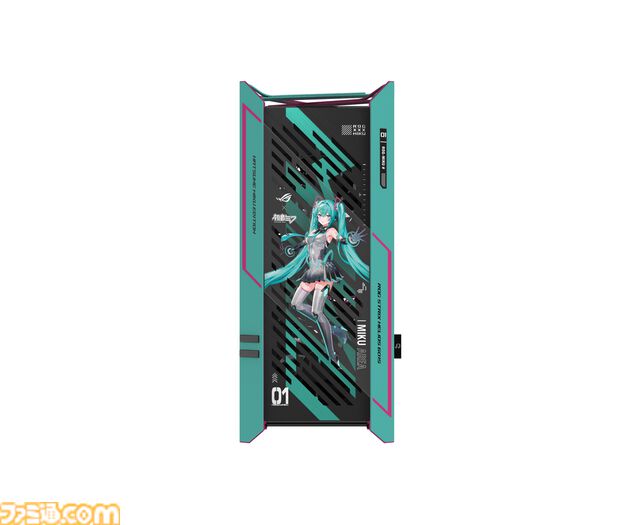 初音ミク ✕ ASUSコラボのゲーミングPCパーツの発売が決定。ミクのイラストやイメージカラーを採用した、スタイリッシュなパーツが多数ラインアップ。“TUF Gaming × 初音ミク”の再販も