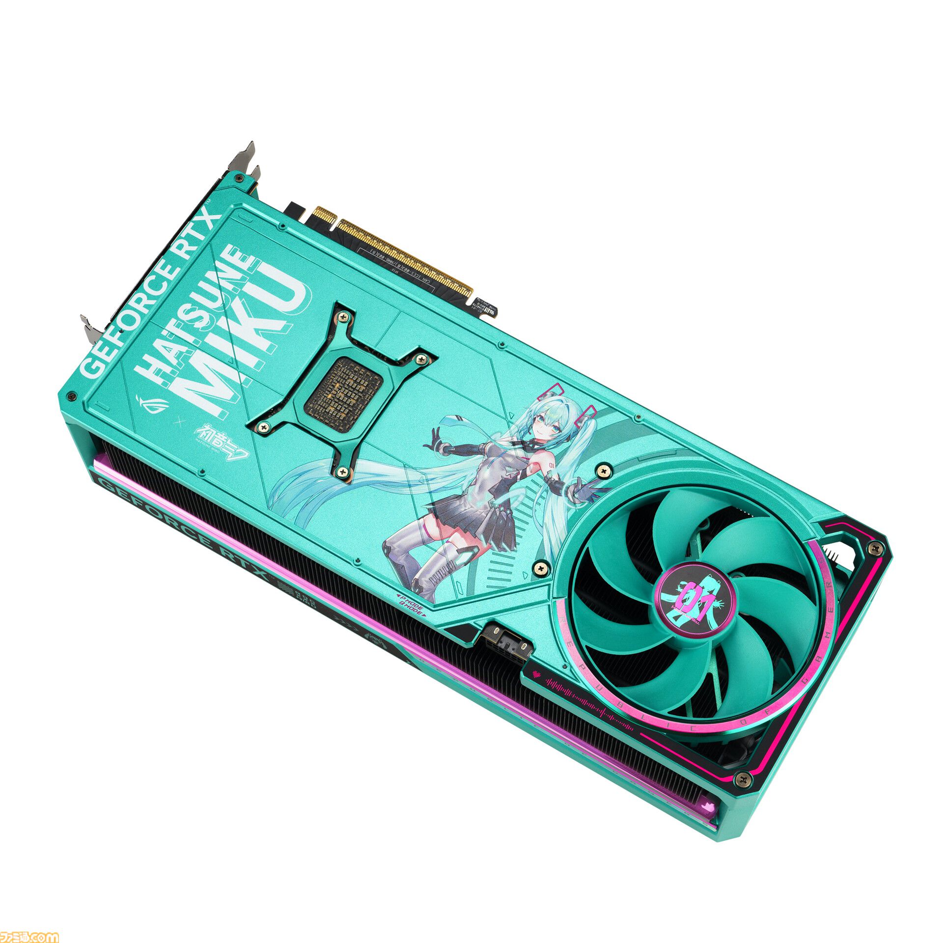rog tuf 初音ミク ゲーミングPC コラボデバイス「ROG × 初音ミク」エディションが11月7日発売決定